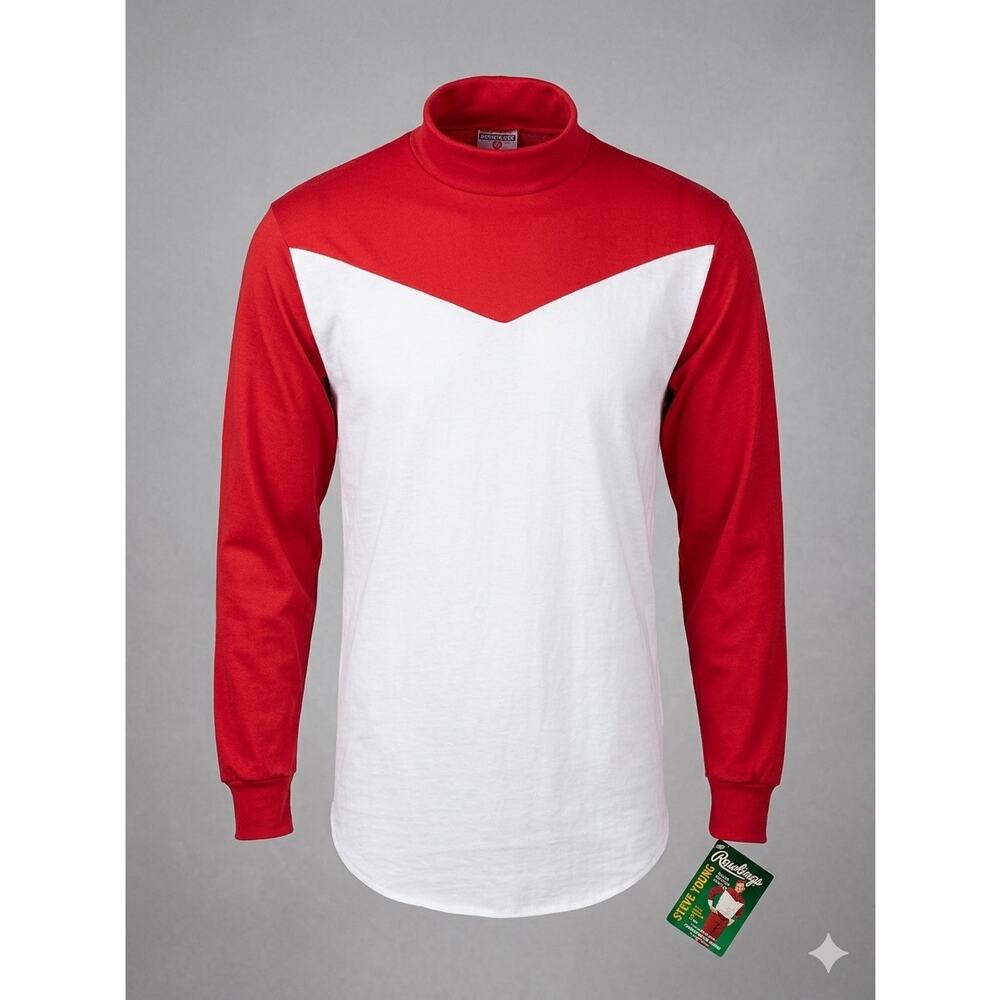 Vintage 90's | Rawlings Bodyslide | Athletic Baseball Long Sleeve Shirt | Large